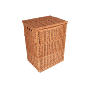 AtmoWood Pletena košara za perilo naravna