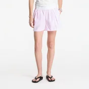 Kratke hlače Nike Sportswear Chill Poplin Womens Loose Stripe Shorts Lt Magenta/ Pink Foam/ Summit White M