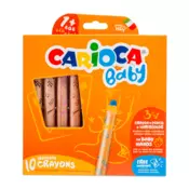 CARIOCA voštane boje u olovci BABY 3u1 1/10 42818