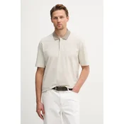 Armani Exchange polo majica moška iz bombaža z elastanom