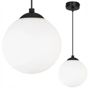 GH VISEČA STROPNA SVETILKA, KROGLA, ČRNA, LED, 15 cm