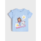 Sinsay - Majica kratkih rukava Gabbys Dollhouse - svetlo plava