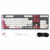 Varmilo VEA108 Beijing Opera Gaming Tastatur, MX-Brown, weiße LED - US Layout A26A028A2A0A01A025