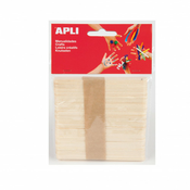 APLI Apli Lesene paličice naravne 50 kos, (20455742)