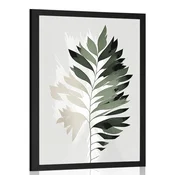Plakat minimalistična praprot - 60x90 no frame