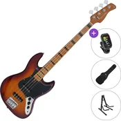 Sire Marcus Miller V5 Alder-4 SET Tobacco Sunburst Električna bas kitara