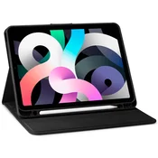 Spigen Ovitek za tablični računalnik Liquid Air Folio, črn, iPad Air 10,9 (2022/2020)