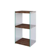 Hanah Home R300 Polica za knjige 40x80x35cm, Braon