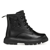 Gležnjarji Geox B Kiddartah Girl B665YA 08502 C9999 M Črna