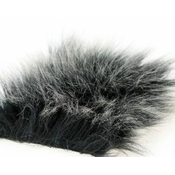 Material za vezavo SYBAI Craft Fur Medium, Black Fox, 100x140 mm