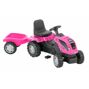 MMX Deciji Traktor na pedale Roze