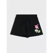 Sinsay - Pamucne kratke pantalone sa printom The Powerpuff Girls - tamno siva