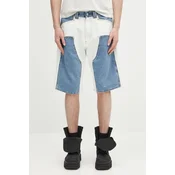 Aries  Jeans kratke hlače  Patchwork Western Carpenter Shorts