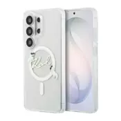 Maska Karl Lagerfeld IML KC Script MagSafe za Samsung S26 Ultra/ S948B transparent