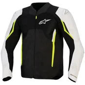 Alpinestars AST V3 Air motociklistička jakna bijelo-fluo žuto-crna