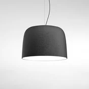 MARSET Djembé 42.28 LED obesek, triac siva - Dnevna soba/jedilnica - Dizajn - siva (RAL 7022) - Plastika