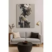 Wallity Dekorativna slika na platnu, 70x100cm, Šarena