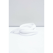 Corbby White Flat Laces