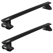 Krovni nosac THULE Evo Clamp + Evo Wing Bar + kit - crna