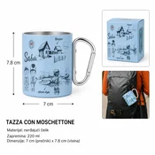 KMT Šolja, 220 ml, Plava