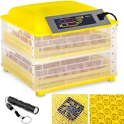 Inkubator valilnica za 112 kokošjih jajc 120 W + ovoskop
