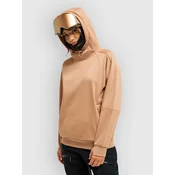 Roxy Liberty ženski pulover s kapuco cafe au lait