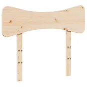 Vidaxl Vzglavje 90 cm trdna borovina
