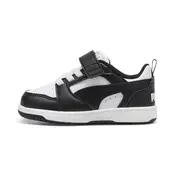 Puma Rebound v6 Lo Toddlers Sneakers, White, Size 21, Shoes