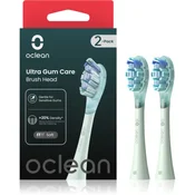 Oclean Nastavek Ultra Gum Care - 2 kos Zelena, za električno zobno ščetko