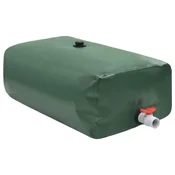 Vidaxl Rezervoar za vodo s pipo zložljiv 1000 L PVC