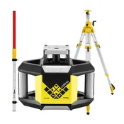 NIVEL SYSTEM Rotacijski laserski nivelir, rdeči ž. NL320R DIGITAL + SJJ32 +LS24