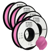 Professional Lab 5x PLA Nova Roza Filament 1.75 mm - Professional Lab Biološko Razgradljiv PLA (1kg Kolut)