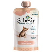 Schesir Kitten in Cream 6 x 150 g - Piščanec