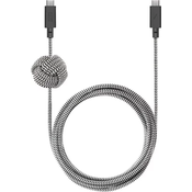 Native Union Anchor Cable (USB-C - USB-C) 3m, zebra (ACABLE-C-ZEB-NP)