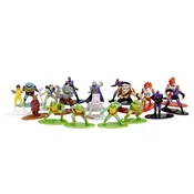 Jada Teenage Mutant Ninja Turtles - komplet 18 kovinskih figuric Nano, Wave 1