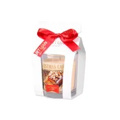 eoshop Sveča v kozarcu PIŠKOTI ZIMSKI božič pita dišeče 130g