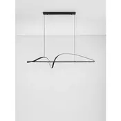 GEMMA LED LUSTER CRNI 26W IP20 3000K TRIAK PRIGUŠLJIV NL9001094