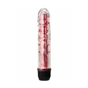 Mini silikonski vibrator – Red