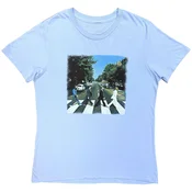 The Beatles Vintage Abbey Road (Back Print) Light Blue M Ženske Majica