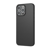 MW MW, Ohišje za iPhone 16 Pro Max MagSafe Silikonsko oleofobno in proti praskam, Črna, (21731051)
