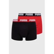 Boksarice Puma 2-pack moške, rdeča barva, 938320