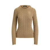 LAUREN RALPH LAUREN Pulover 200P14039500 Temno bež Regular Fit
