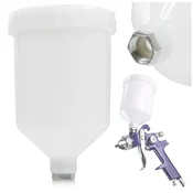 Posodica za lak za brizgalno pištolo 600ml 63793