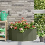 Sadilica Maslinasto zelena 90 x 45 x 35 cm Celik