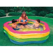 INTEX bazen na napuhavanje u bojama 185 x 180 x 53 cm 56495
