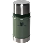 STANLEY Stanley The Legendary Classic Food Jar 0.70L, Hammertone Zelena, Vakuumsko izoli, (20950762)
