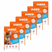 Iams Cat wild tuna & herring 6x85 g
