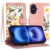 Etui Techsuit FlipCraft za iPhone 16 - sweetheart pink