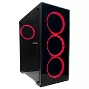 Zeus Shogun A62 kucište sa napajanjem 600W crno