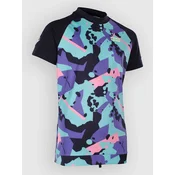 Ion Rashguard Capture Ss Grom Kids Lycra jungle